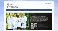 Desktop Screenshot of delrayarthritis.com